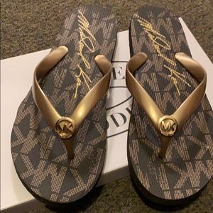 Michael Kors flip flops